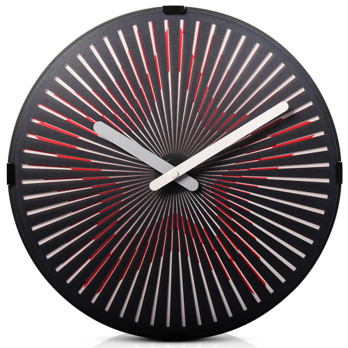 Red Star Motion Wall Clock