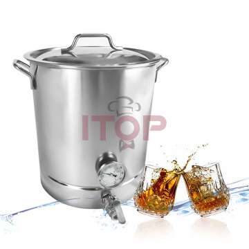 226L 40L 60L Stainless Steel All-in-One Wine Barrel Double Bubble Airlock