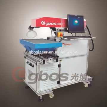 Automatic 60W hot transfer label kiss cutting laser machine for label GBOS GB60A