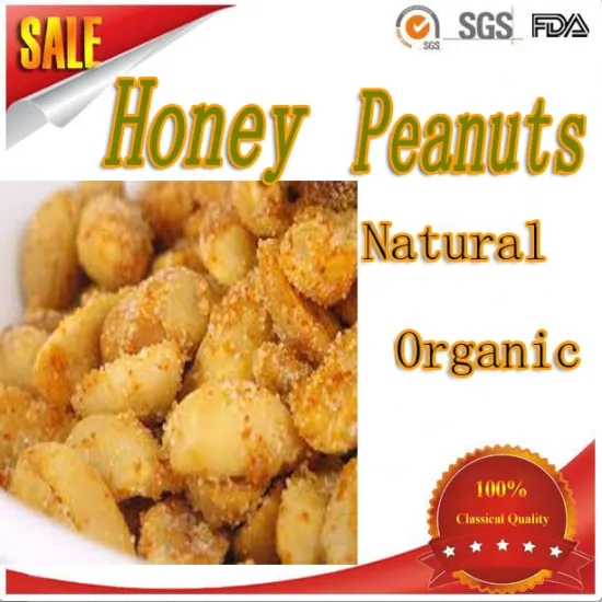 Chinese foodstuff health food HONEY ROASTED PEANUTS/fried groundnut,FDA approved