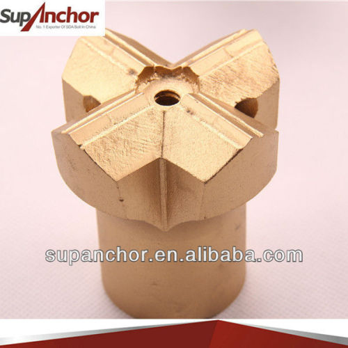 SupAnchor High quality and Hard steel or TC casting or machining rock anchor drill bits manufacturer