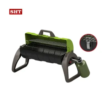 Made in China Stainless Steel Small Gas or Charcoal Fuel Folding Outdoor Gas Barbecue Grill DIY