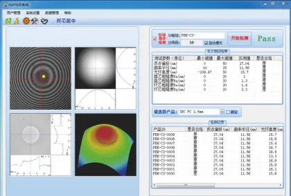 Fibercan Fiber end face interferometer