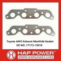 Toyota 4AFE Junta do coletor de escape 17173-15010