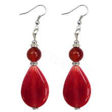 Natural Gemstone Agate Earring