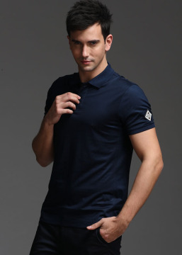 Custom design cotton pique embroidery polo shirt