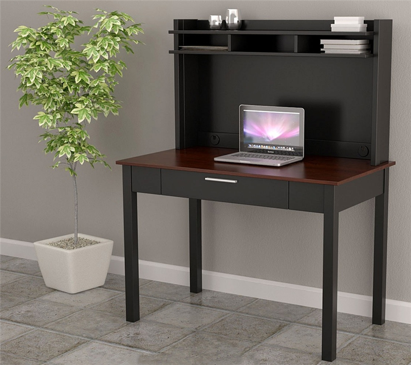 Modern Writing Desk With Hutch