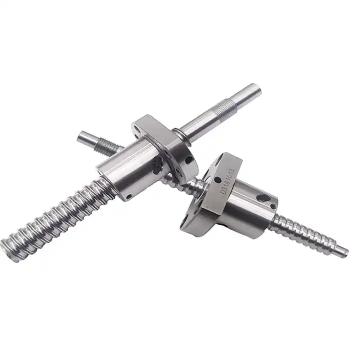SFS Soundless Series 1616S Custom 45# Steel Ball Screw for High Precision CNC Applications