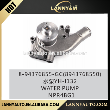 8943768550 8-94376855-GC NPR 4BG1 WATER PUMP YH-I132 AUTO WATER PUMP