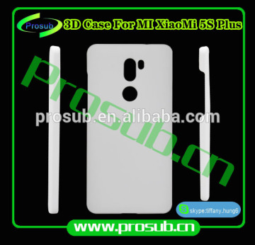 3d heat transfer diy blank smartphone case cover skin for Prosub-xiaomi 5s plus