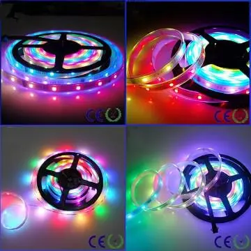 Christmas decorating  RGB 5050 flexible led light strips