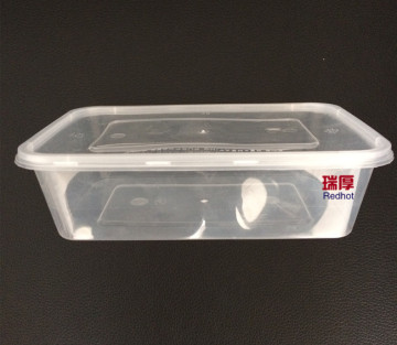 Disposable Microwave Plastic Food Container Box With Lid