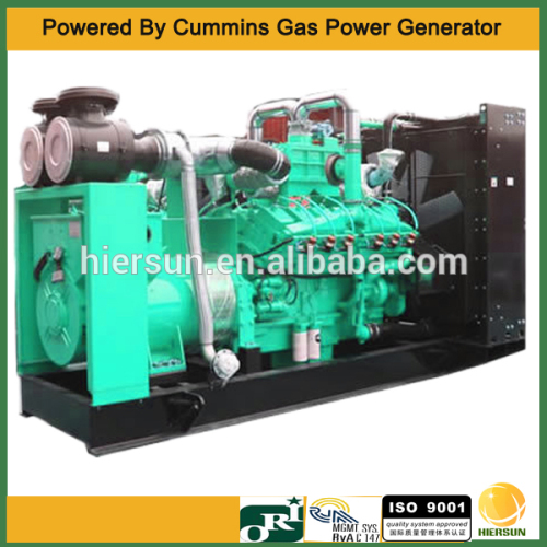 50hz 60hz AC 3 phases 120kw gas generator with cummins