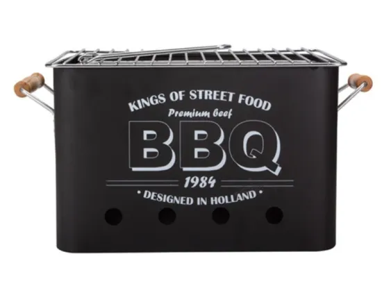 Barbecue Charcoal grill easy to clean