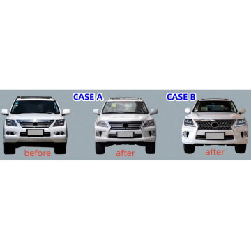 2008-2012 Lexus LX570 อัปเกรดเป็น LEXUS 2013 BodyKit