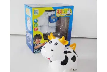 B/O DAIRY COW W/LIGHT&MUSIC