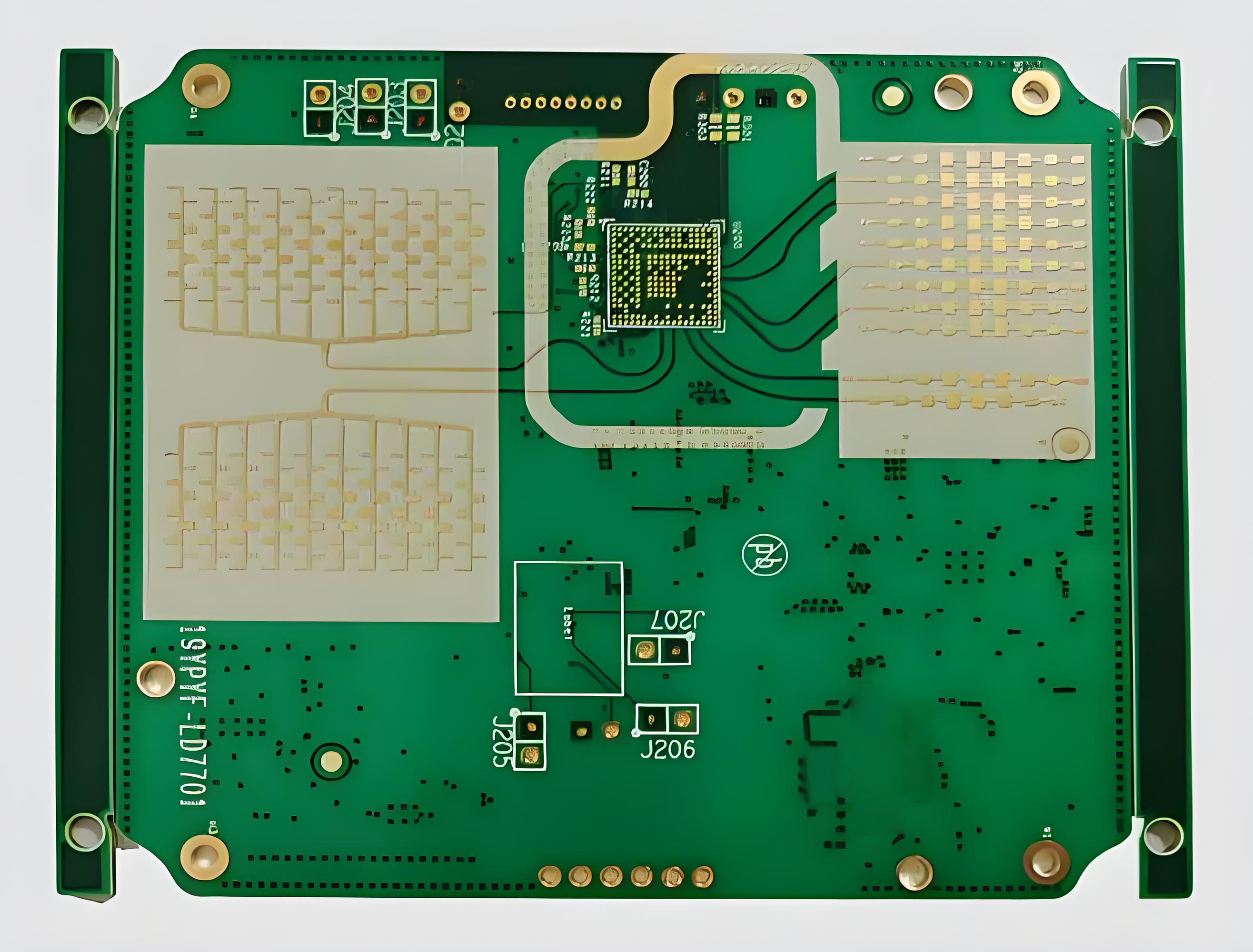 High-frequency hybrid PCB