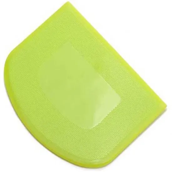 Free Sample Private Label Kitchen Pastry Baking Tools - Plastic Dough Scraper & Silicone Dough Scraper