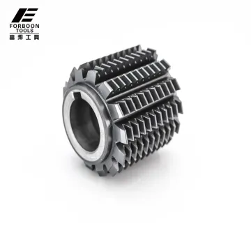 HSS vs Carbide Fine Grinding Gear Hob Cutter with Semi Top-Cut