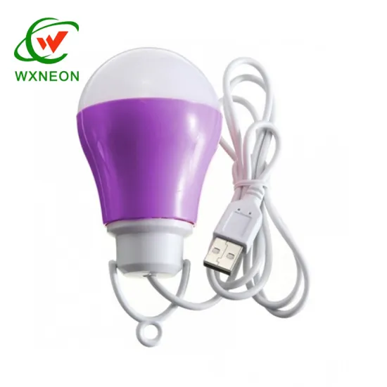 Colorful 5V 5W USB Bulb Portable Lamp