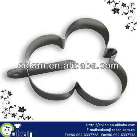 New Design Butterfly Stainless Steel Egg Ring CK-C112