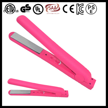 100-240V 450 degree PTC heater swivel cord led pro nano titanium 1 inch flat iron