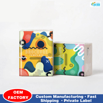 Pinasadyang mini facial tissue paper