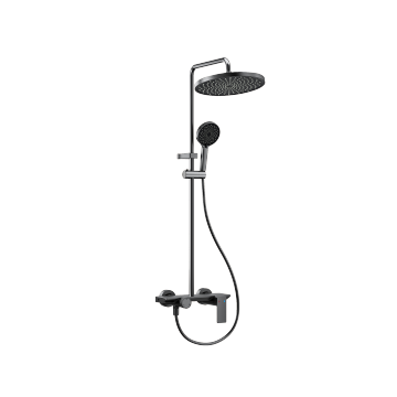 Modern High Pressure Knob Three Functions Shower Set