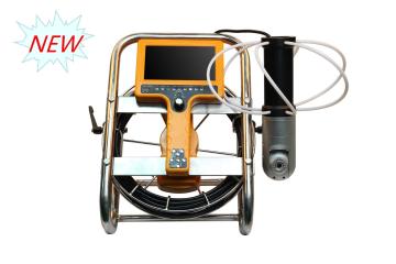Pan Tilt Zoom Camera for Pipe Chimney Inspection with Recording