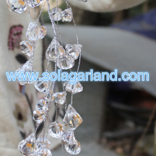 Diamond Crystal Bead Garland Ramos de cristal artificial