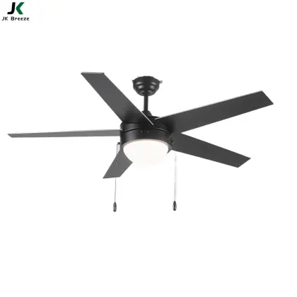 JK CF007BK 52-inch 5-Plywood Blade Modern Motor Ceiling Fan with LED Light: Big Size Ceiling Fan