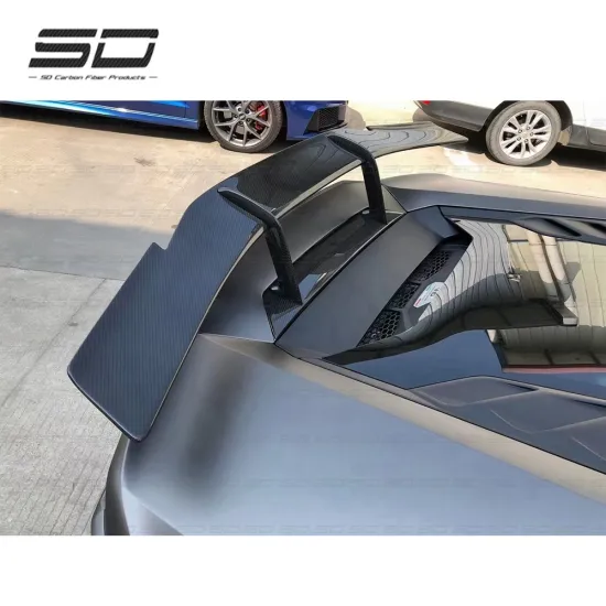 Dry Carbon Fiber Bodykit with Style Rear Spoiler Wing for Lamborghini Huracan LP580/LP610/Evo