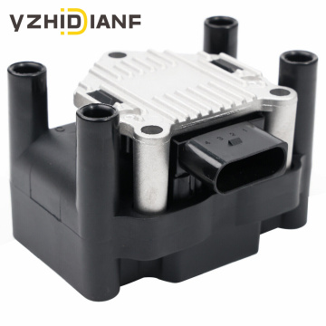 Tändspole 032905106 032905106B 032905106D Kompatibel med 1998-2001 VW Beetle, Golf, Jetta 2.0L L4