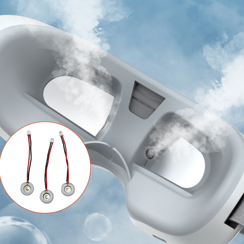 Atomizer plate for intelligent steam eye mask 