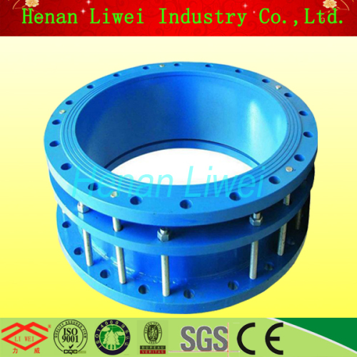 Double flanged loosing force-transferring dismantling joint