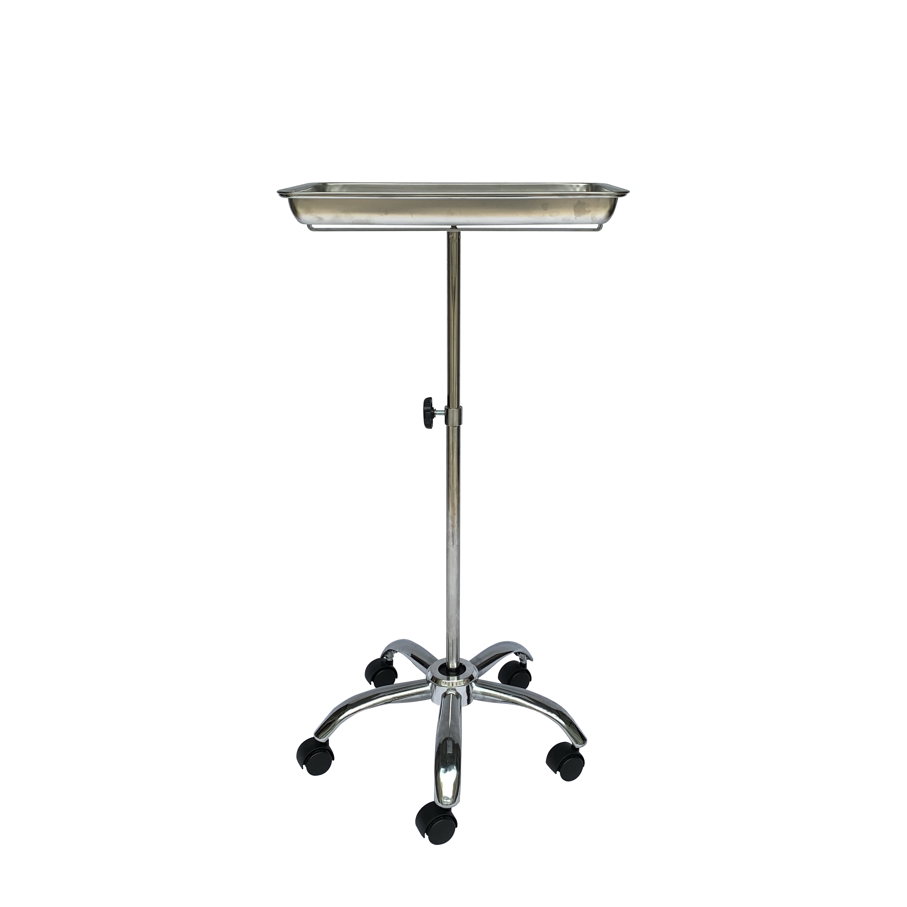 Durable Instrument Stand Adjustable Height Sitting Standing for Medical Equipment