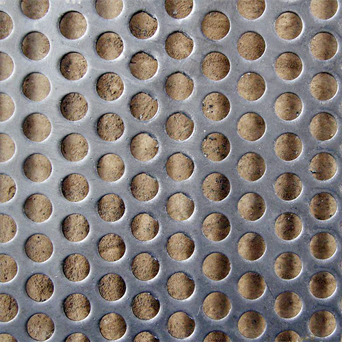 Perforated Mesh des Stanzlochs