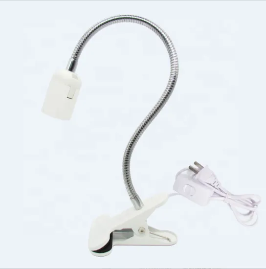 LED Table Desk Lamp with E27 Base and Book Light Holder - US/EU/UK Plug