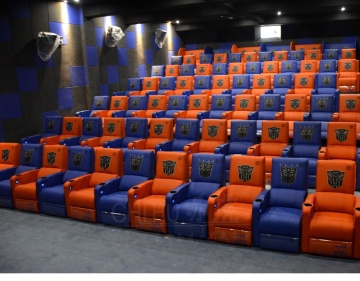 High Quality Electric Power Recliner Theater Chair with Lights for VIP Cinema