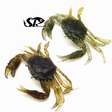 Hot Selling 9cm Soft PVC Crab Lure - SuperiorFishing PX068