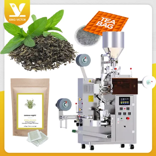 High Speed Double Chamber Tea Bag Packing Machine