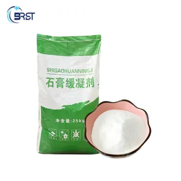 Retarding Admixture for Dry-Mixed Gypsum Plaster: Enhancing Application Properties