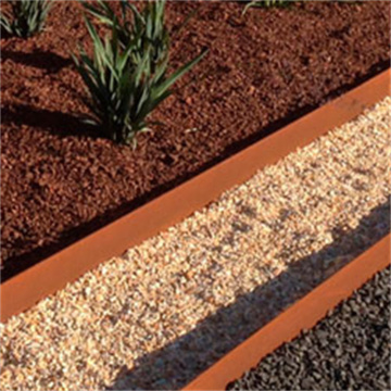 Decoration Corten Steel Garden Beding per paesaggio