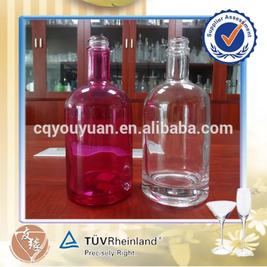 Hot sale 500ml wholesale price as paint glass bottle