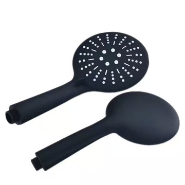 Matte Black ABS Plastic Handheld Shower Head - New Design Three Mode High Pressure Rain Shower for Bathroom