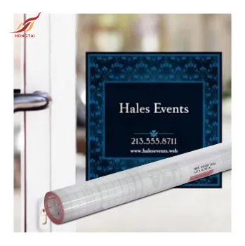 static cling pvc film roll shop front vinyl