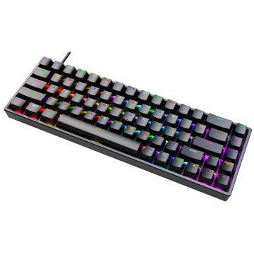 Wired 68-Key High Quality Backlit Mechanical Keyboard for Gaming and Office Use