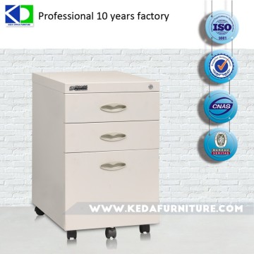 Gray ISO 9001 modern small mobile tool drawer filing cabinet