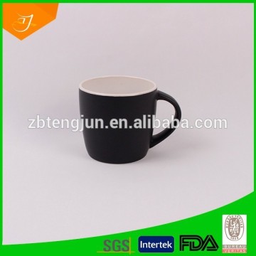 hot new product for 2015 glazed black mug ceramic