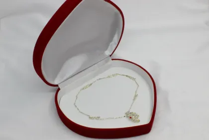 Velvet Display Packaging Earring Paper Box